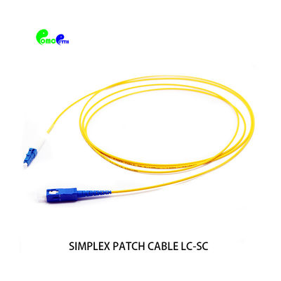 G652D G657A1 Mini Breakout Fiber Optic Patch Cables With Simplex Duplex SC ,FC, LC ST, E2000, MU, MYTRJ , Din , CS, SN..